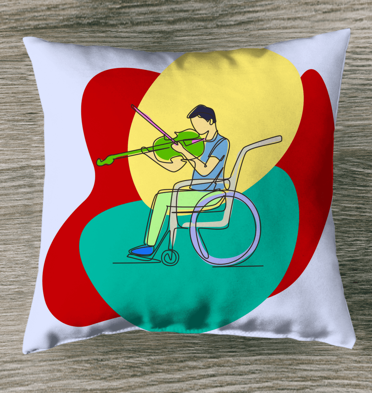 Violinist Indoor Pillow - Beyond T-shirts