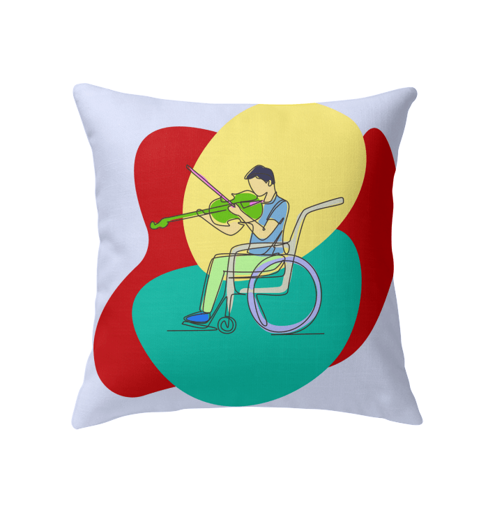 Violinist Indoor Pillow - Beyond T-shirts