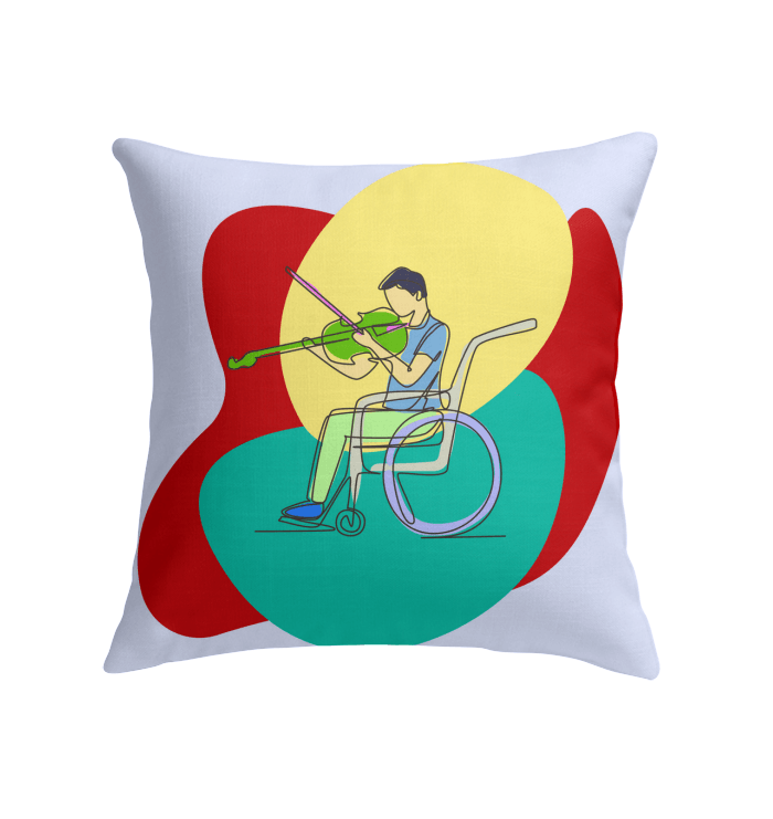 Violinist Indoor Pillow - Beyond T-shirts