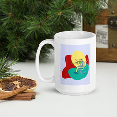 Violinist white glossy mug - Beyond T-shirts