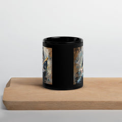 Virtuoso Voyage Black Glossy Mug - Beyond T-shirts