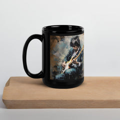 Virtuoso Voyage Black Glossy Mug - Beyond T-shirts