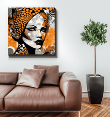 Bright and bold Visual Velocity canvas for contemporary styling