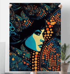 Visual Vibrancy Sherpa Blanket - Beyond T-shirts