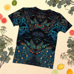 Visual Vibrancy women's t-shirt styled for casual wear.