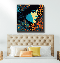 Colorful Wrapped Canvas