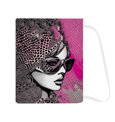 Durable and stylish Visual Visions II laundry bag filled with clothes.