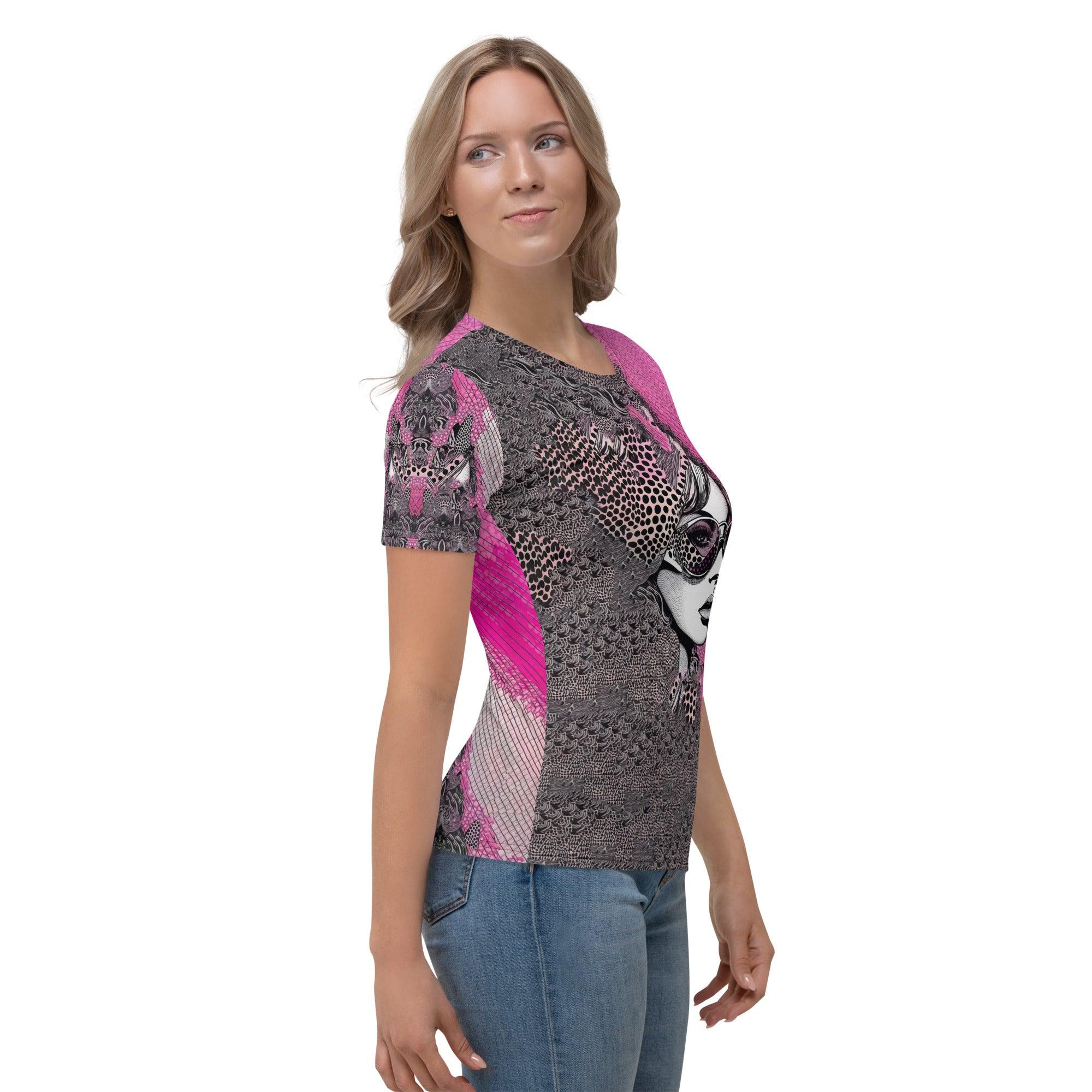 Back view of Visual Visions II Women's T-shirt