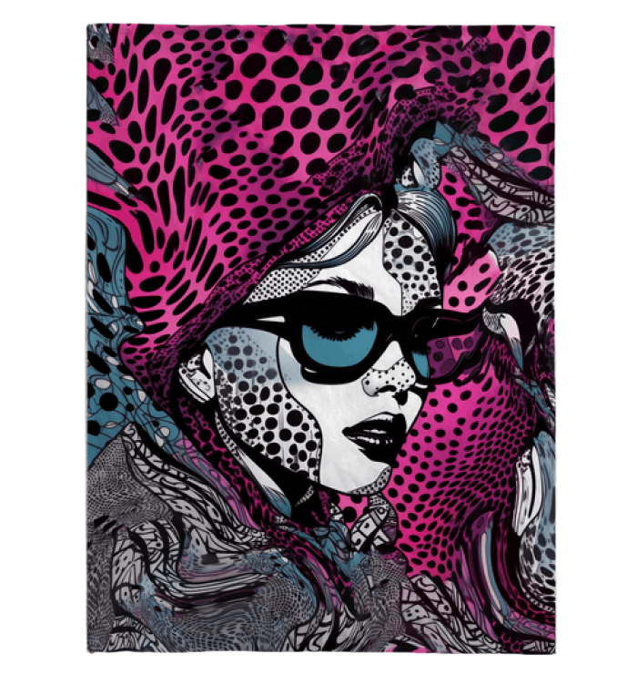 Visual Visions III Sherpa Blanket - Beyond T-shirts