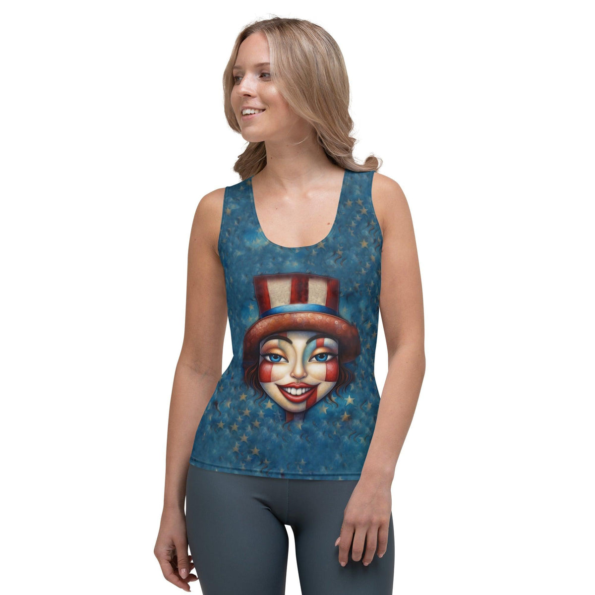 Vivid Voyage Sublimation Cut & Sew Tank Top - Beyond T-shirts