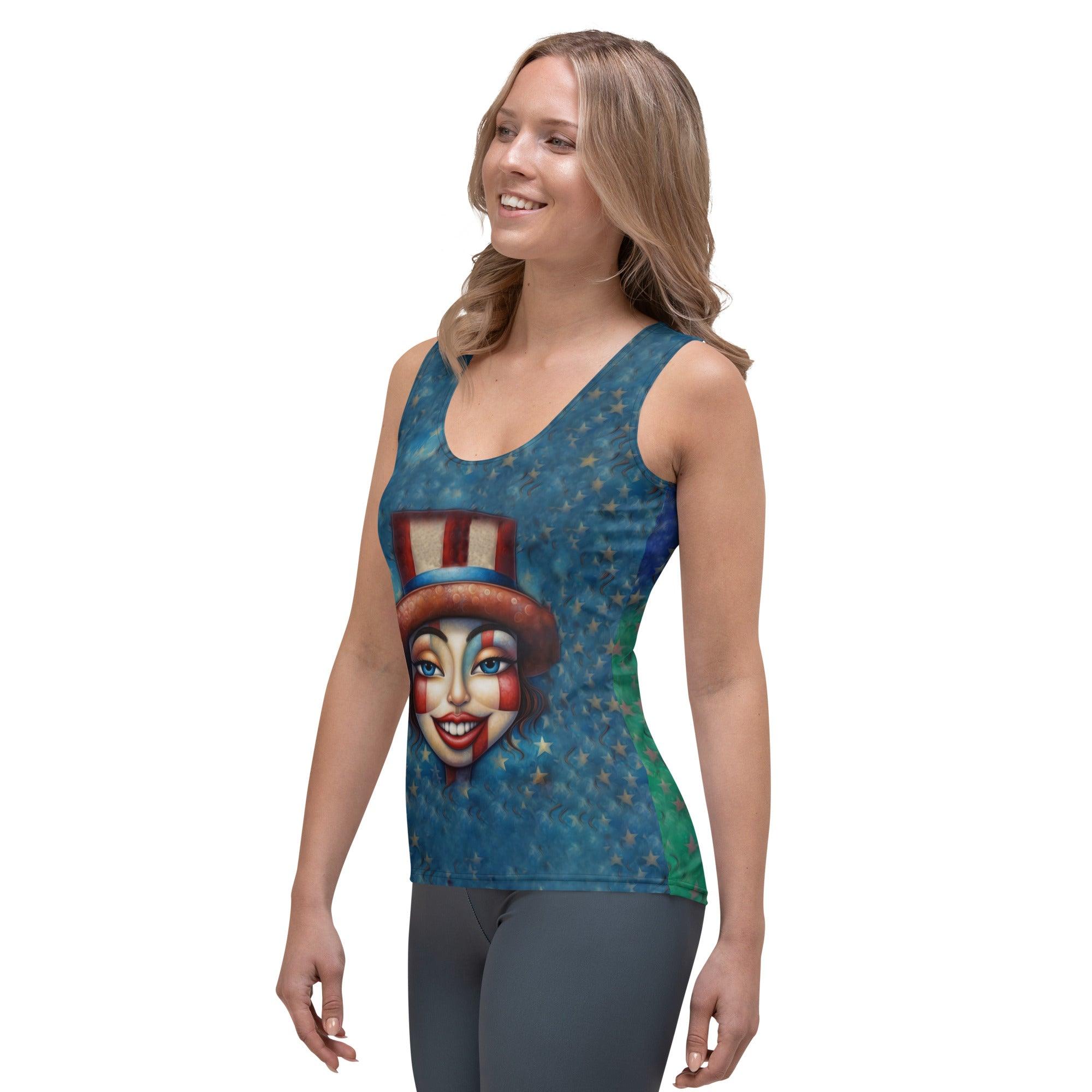 Vivid Voyage Sublimation Cut & Sew Tank Top - Beyond T-shirts