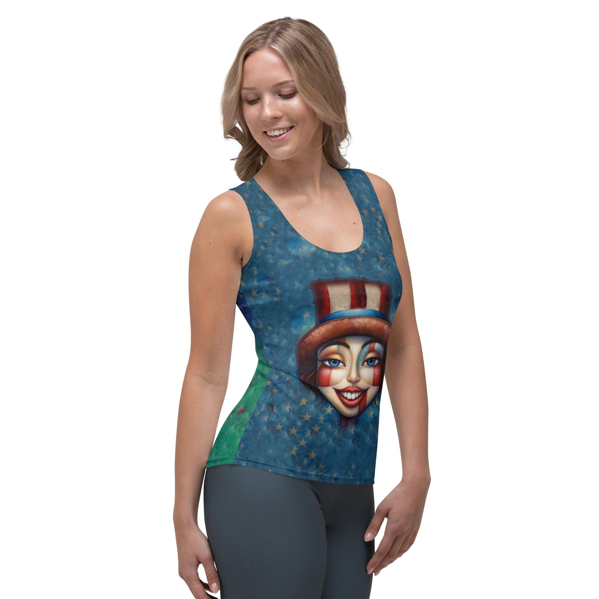 Vivid Voyage Sublimation Cut & Sew Tank Top - Beyond T-shirts