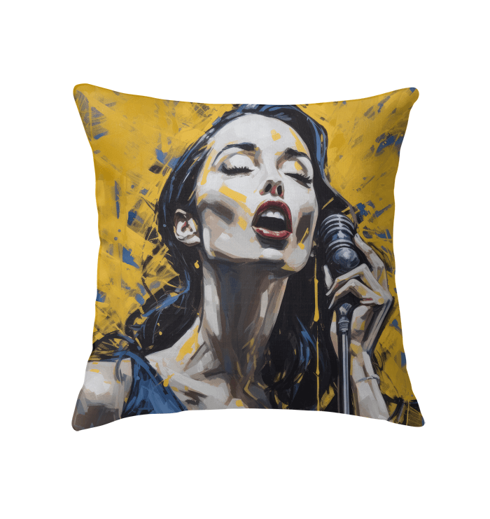 Voice Pop Artist's True Instrument Indoor Pillow - Beyond T-shirts