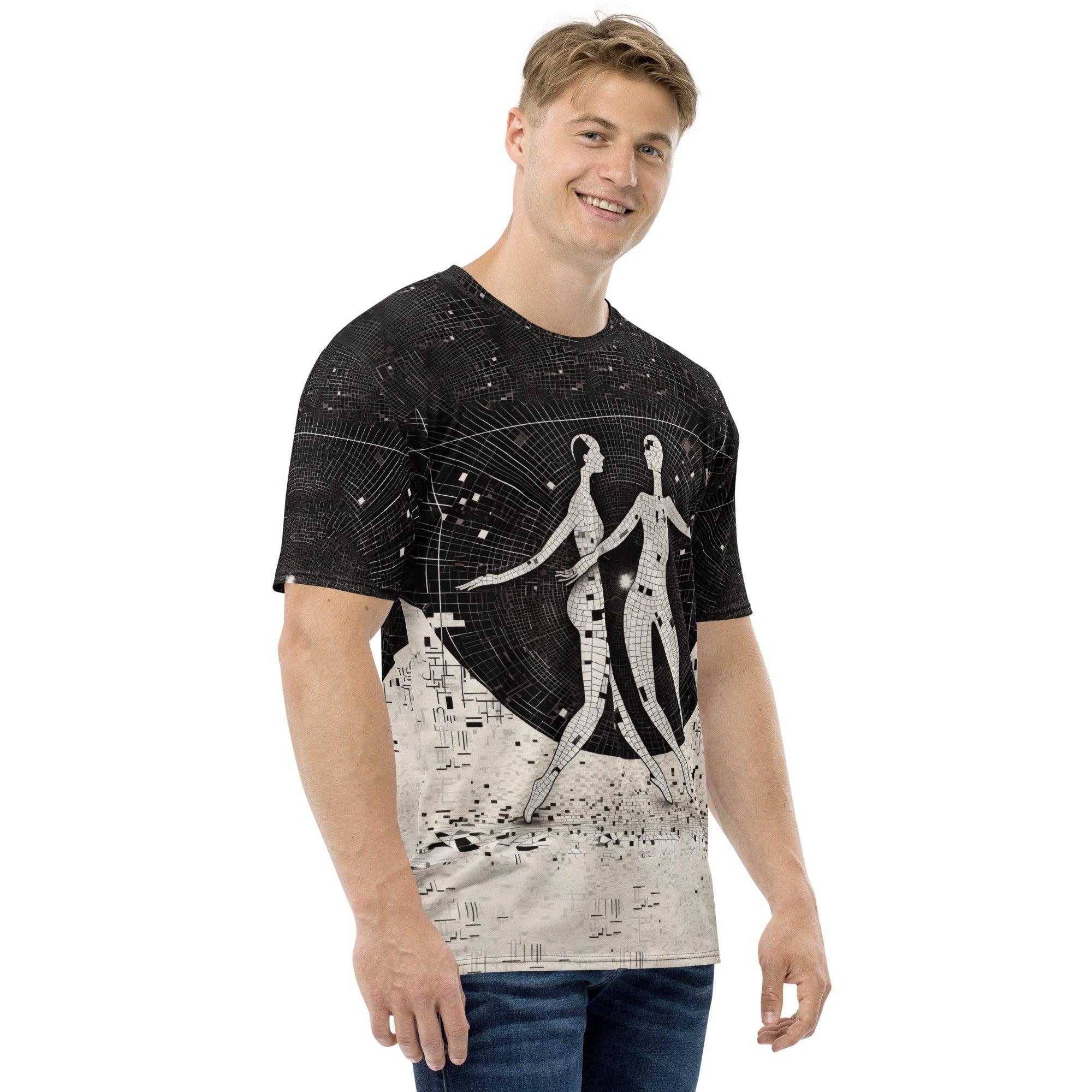 Stylish Whimsical Balletic Fashion T-shirt front view