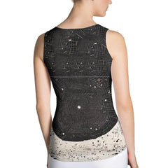 Cut and sew balletic fashion sublimation tank top for elegant style.