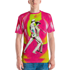 Whimsical Feminine Dance Charm Men's T-shirt - Beyond T-shirts