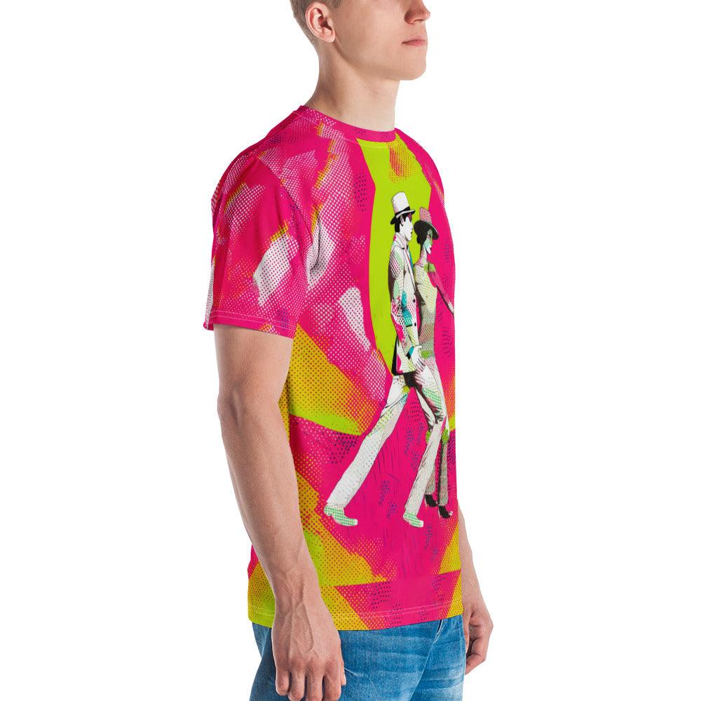 Whimsical Feminine Dance Charm Men's T-shirt - Beyond T-shirts