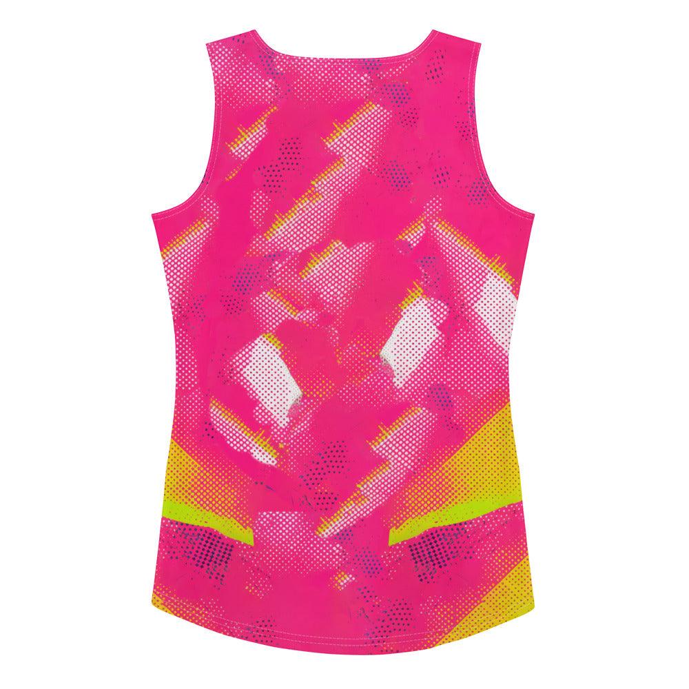 Whimsical Feminine Dance Charm Sublimation Cut & Sew Tank Top - Beyond T-shirts