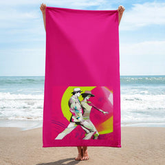 Whimsical-Feminine-Dance-Charm-Towel - Bathroom Towel