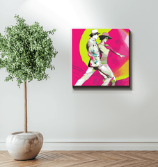 Whimsical Feminine Dance Charm Wrapped Canvas - Beyond T-shirts