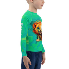 Whimsical Mane Stares Rash Guard - perfect fit for active kids.