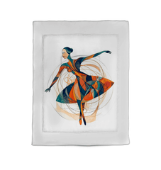 Whimsical Women's Dance Charm Comforter Twin - Bedroom Decor