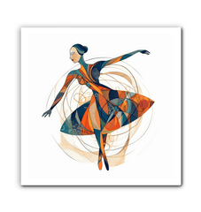 Whimsical Women s Dance Charm Wrapped Canvas - Beyond T-shirts