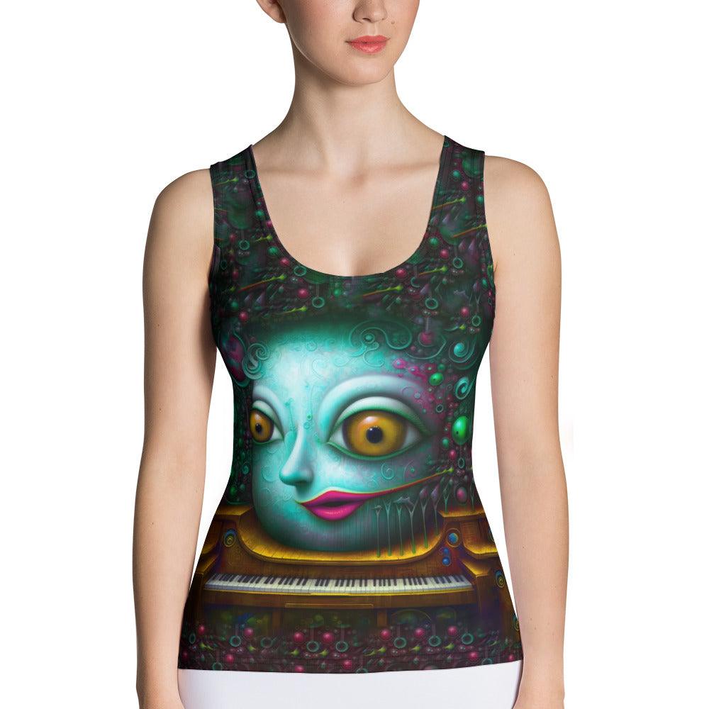 Whimsical Wonderland Sublimation Cut & Sew Tank Top - Beyond T-shirts