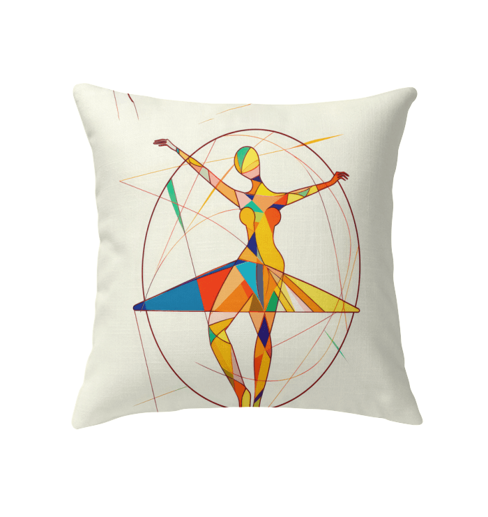 Luxurious Comfort with Whirlwind Balletic Style Pillow in Room