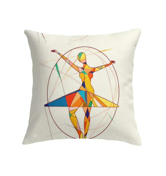 Whirlwind Balletic Style Pillow: Perfect Blend of Style and Comfort