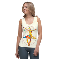 Elegant Whirlwind Balletic Style Tank Top in action