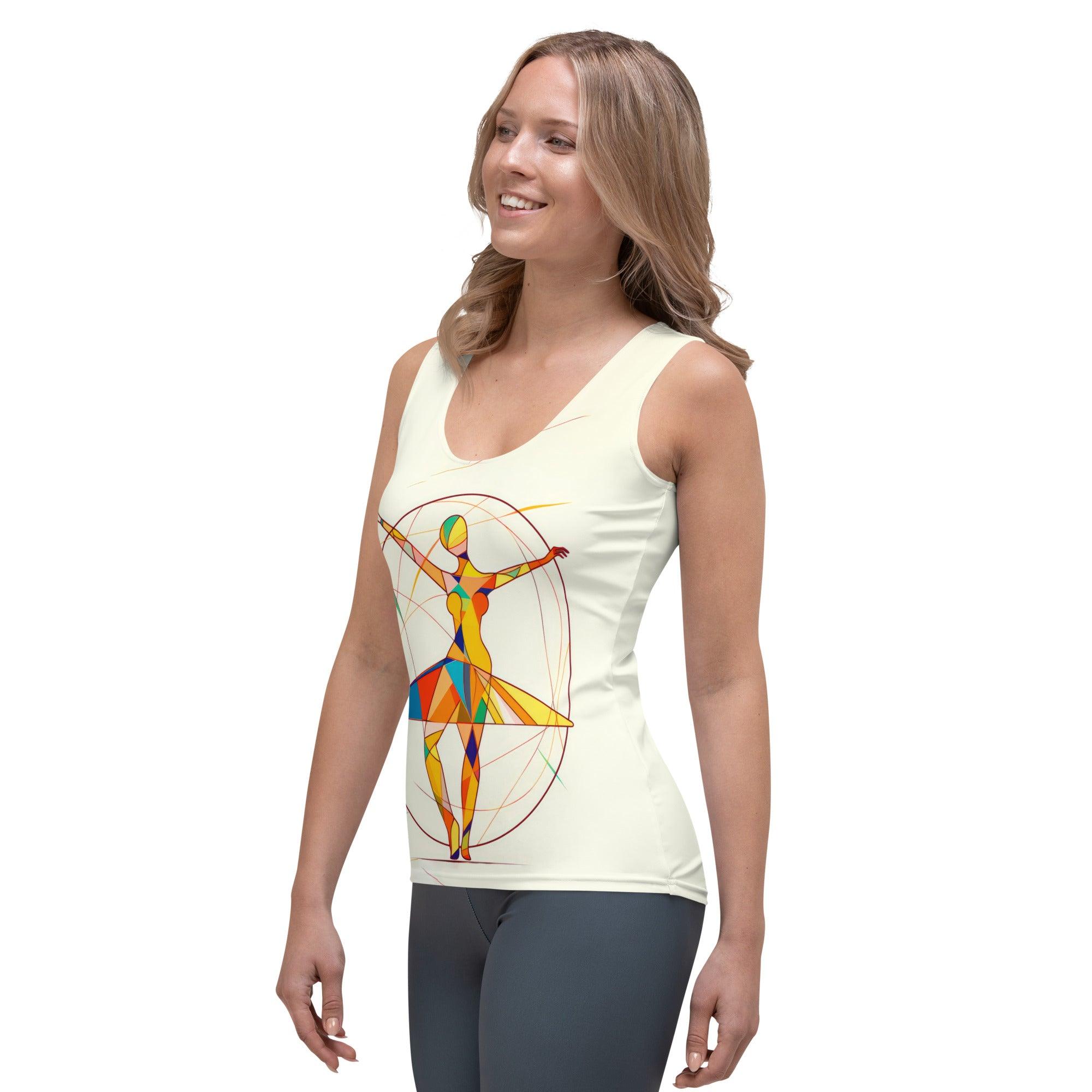 Whirlwind Balletic Style Sublimation Cut & Sew Tank Top - Beyond T-shirts