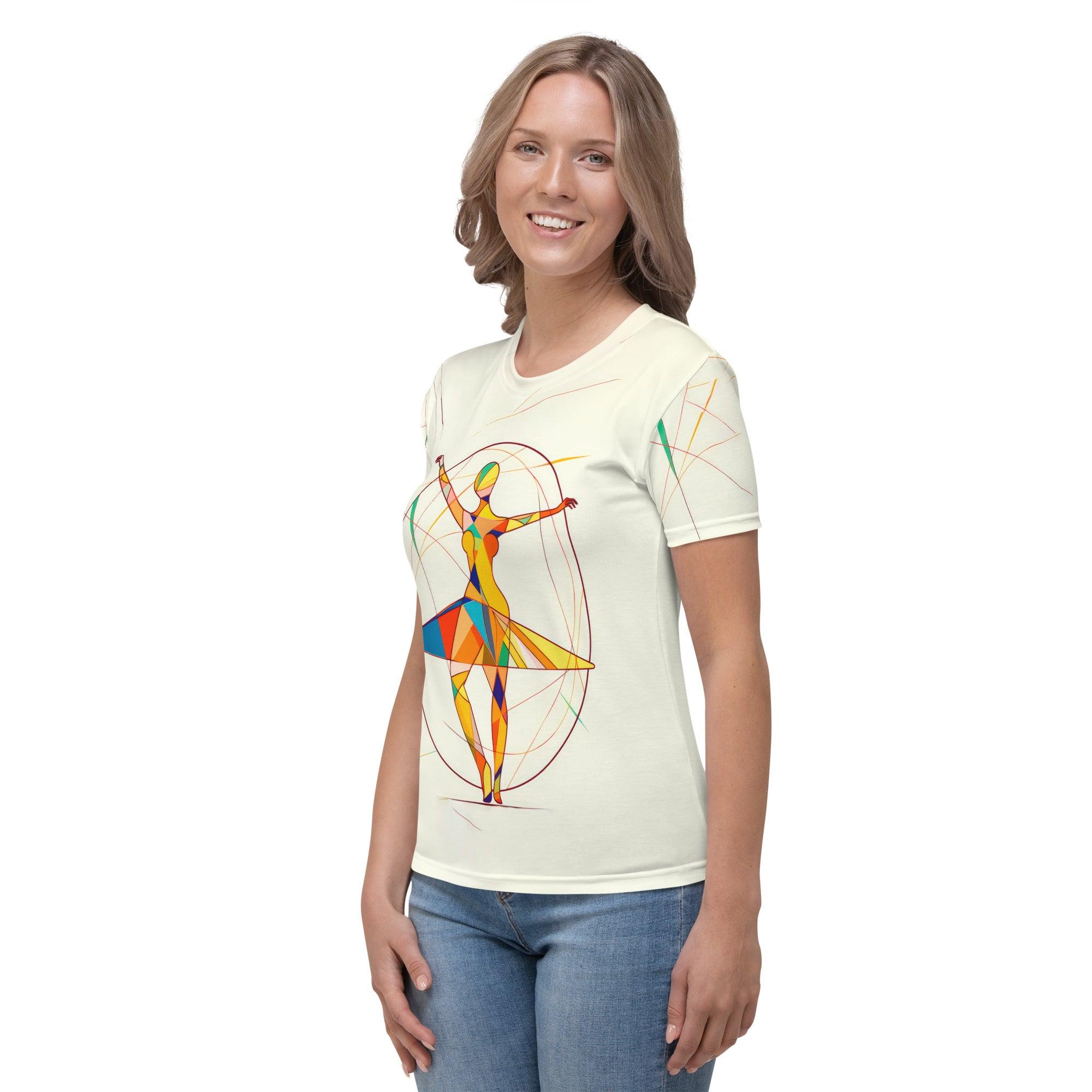 Comfortable and Stylish Balletic Style T-Shirt for Women