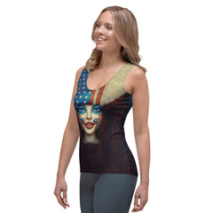 Whispering Waves Sublimation Cut & Sew Tank Top - Beyond T-shirts