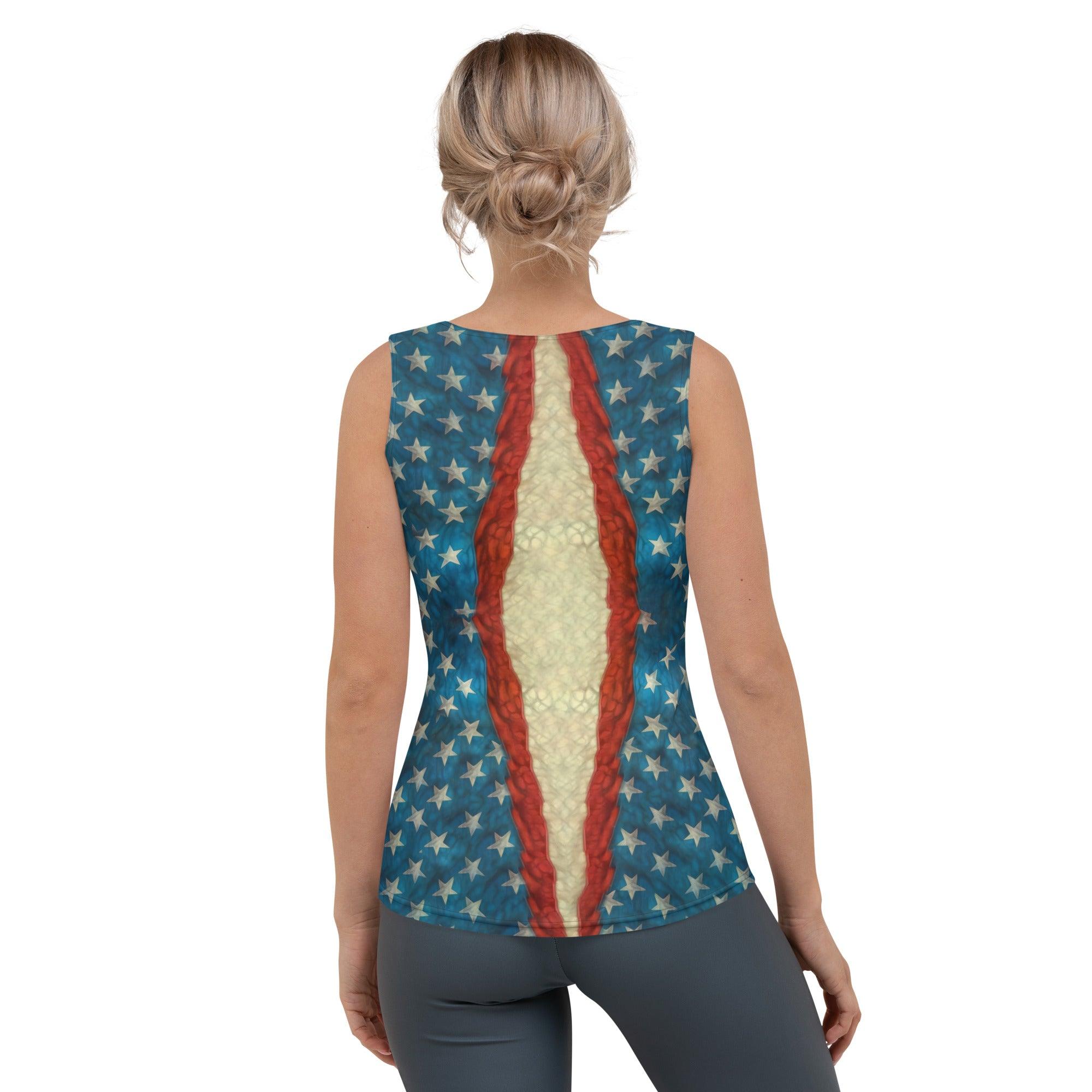 Whispering Woods Sublimation Cut & Sew Tank Top - Beyond T-shirts