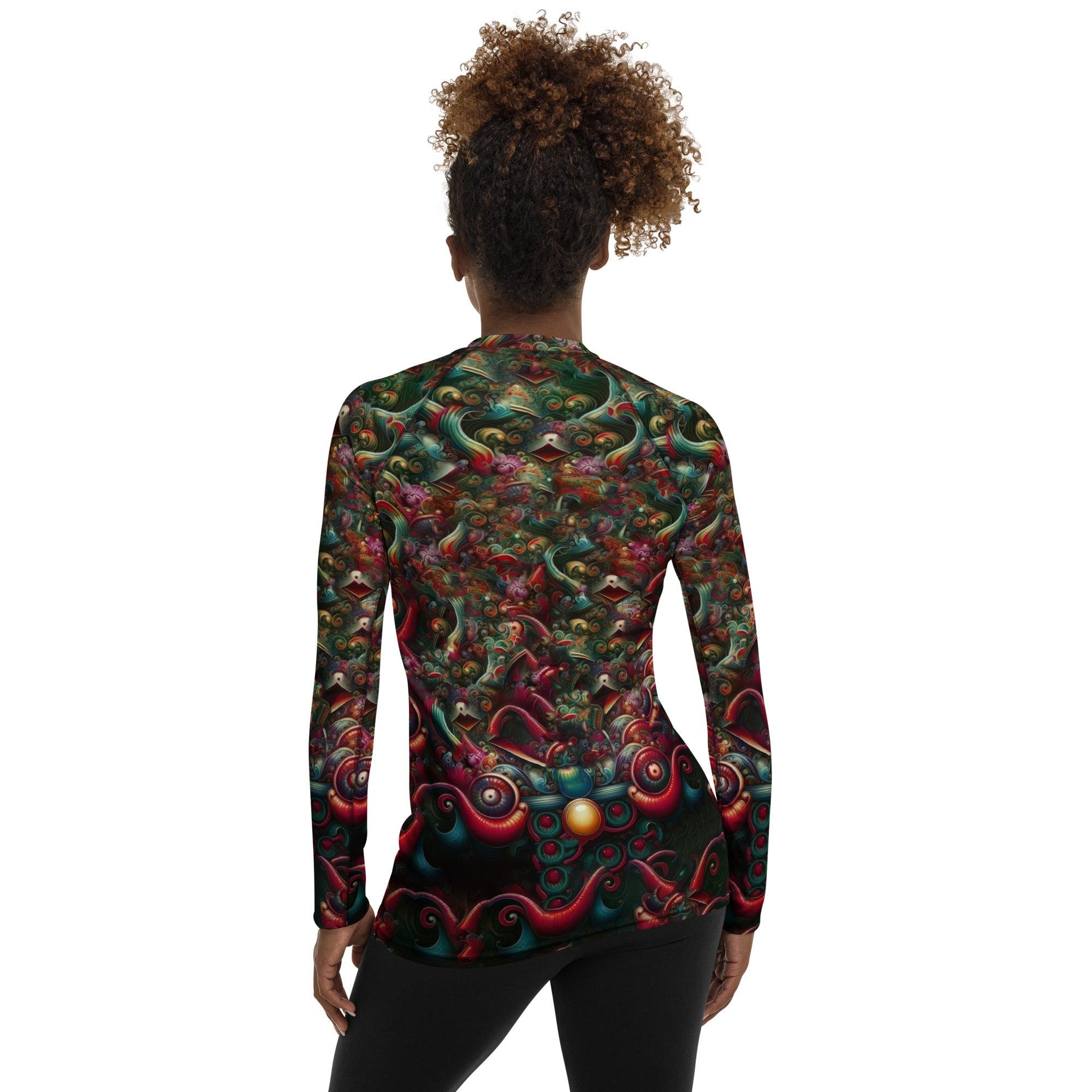 Whispering Woods Women's Rash Guard - Beyond T-shirts