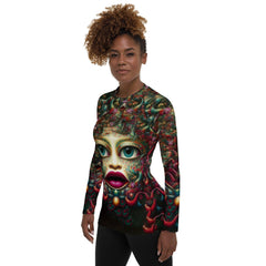 Whispering Woods Women's Rash Guard - Beyond T-shirts