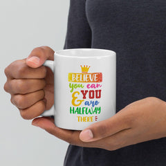 Timeless Elegance Typography Coffee Mug - Beyond T-shirts