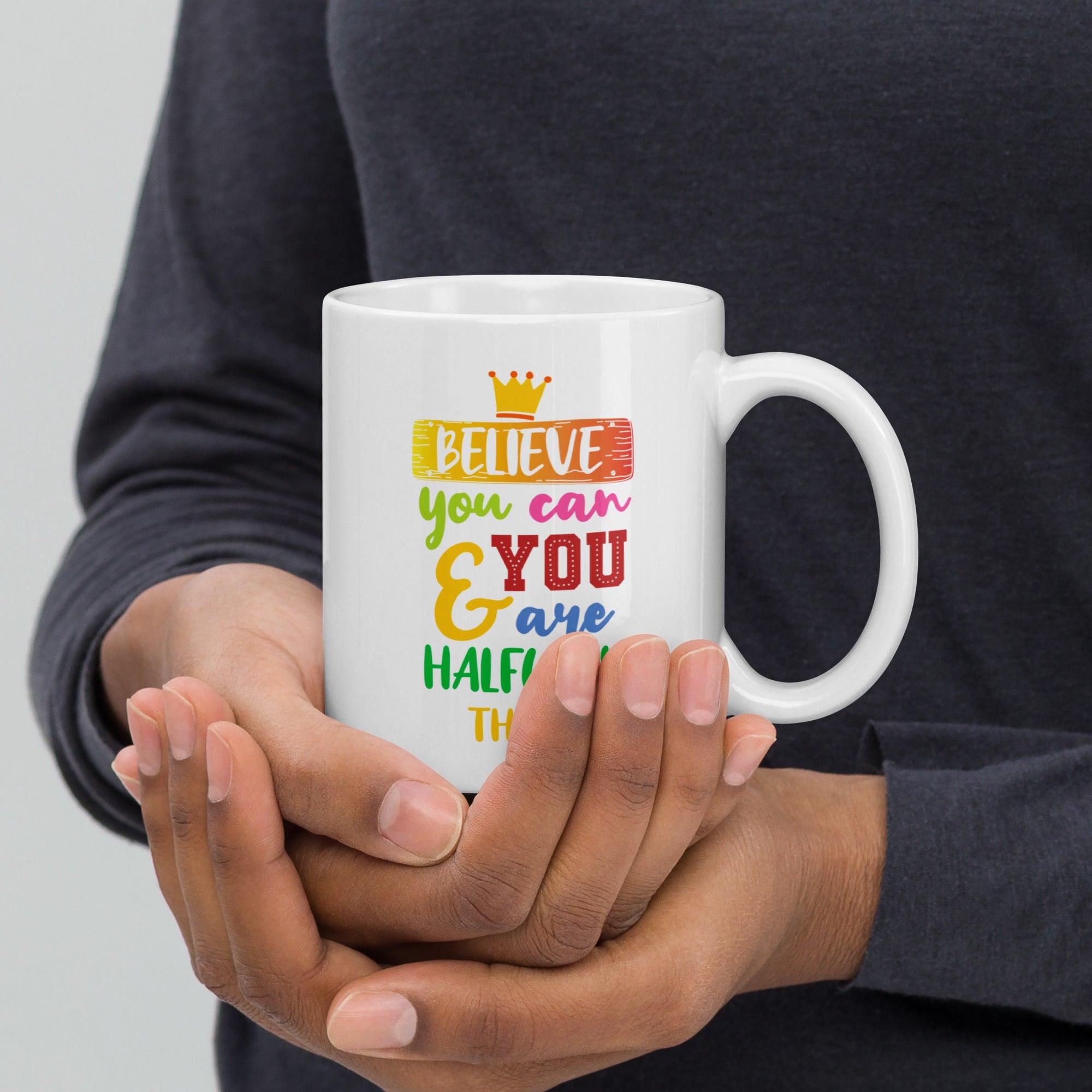 Timeless Elegance Typography Coffee Mug - Beyond T-shirts