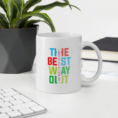 Serenity Script White Glossy Mug - Beyond T-shirts