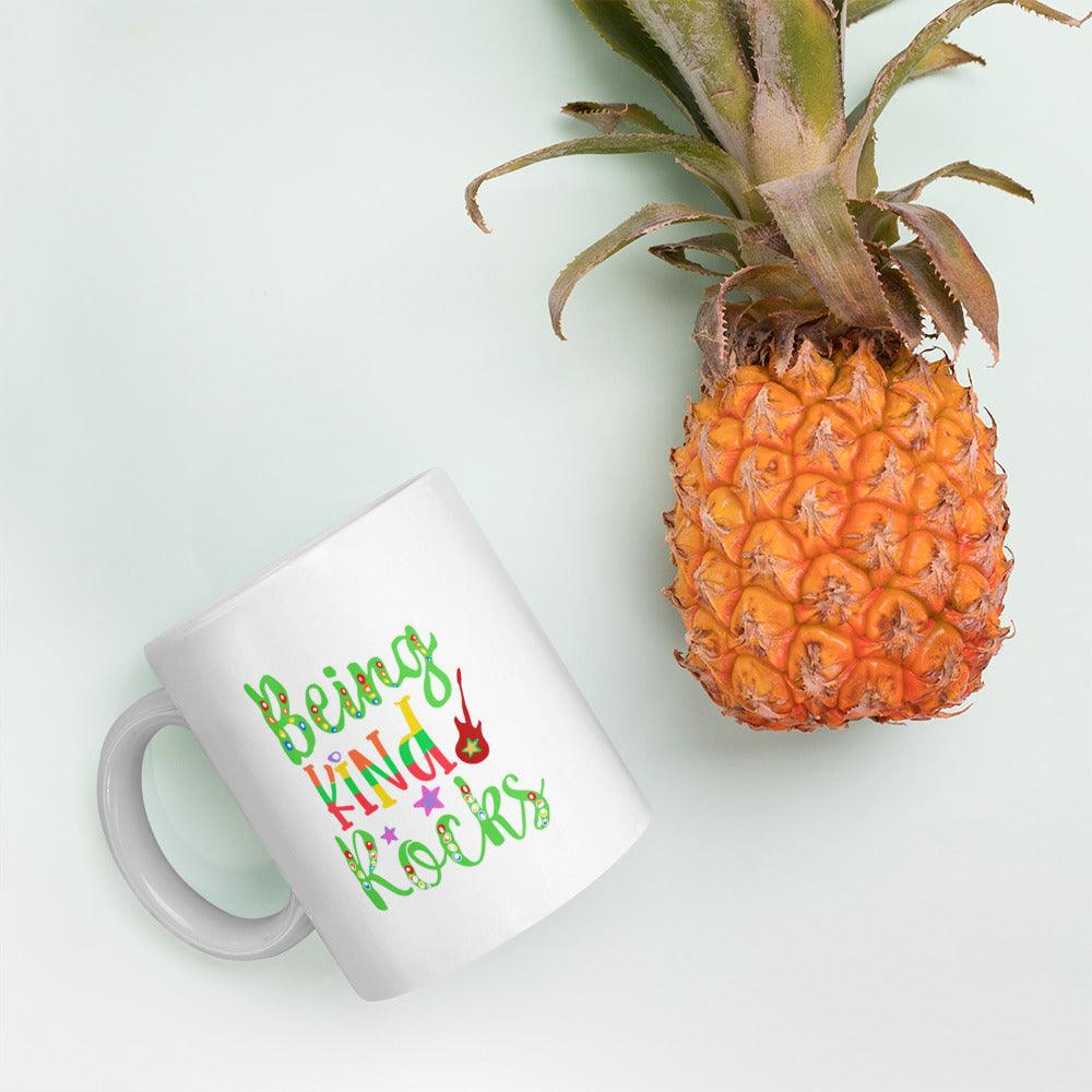 Typography Fanatic Glossy Mug - Beyond T-shirts
