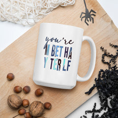 Better Half White glossy mug