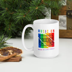 Musical Notes Harmony Mug - Beyond T-shirts