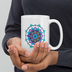 Mandala Harmony Ceramic Mug - Beyond T-shirts