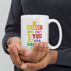 Timeless Elegance Typography Coffee Mug - Beyond T-shirts