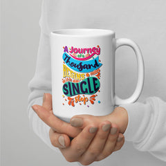 Words of Wisdom Ceramic Typography Mug - Beyond T-shirts