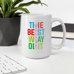 Serenity Script White Glossy Mug - Beyond T-shirts