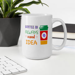 Bold Typographic Statement Coffee Mug - Beyond T-shirts