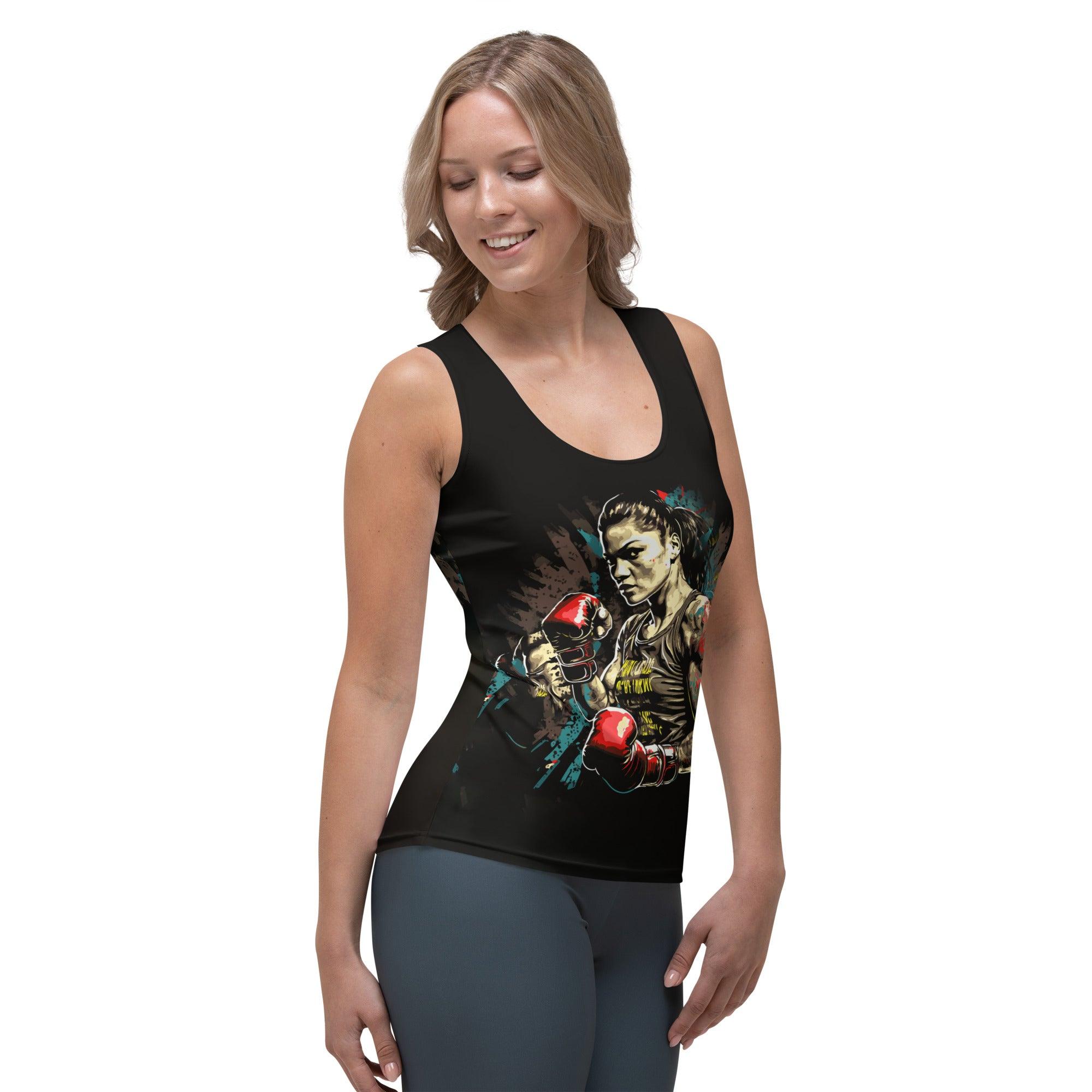 Winners Never Quit Sublimation Cut & Sew Tank Top - Beyond T-shirts