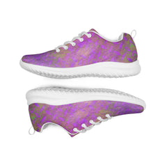 Linen Luxury Texture Women's Athletic Shoes